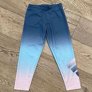 NWOT Adidas Ombre Capri Leggings Sz M 10-12